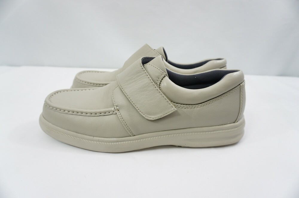 Hush Puppies Gil Used Men 15 M Zero G EZ Strap Walking Shoes H18802 Gray Moyen
